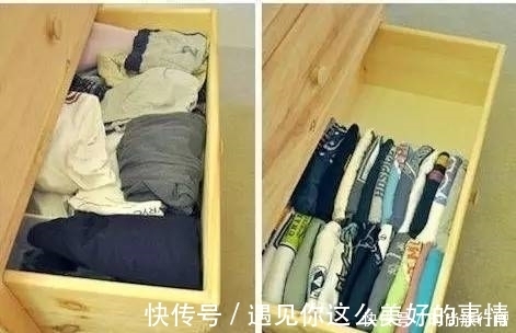 抽屉|持家媳妇想出来的衣柜收纳大法,实在是太聪明了!