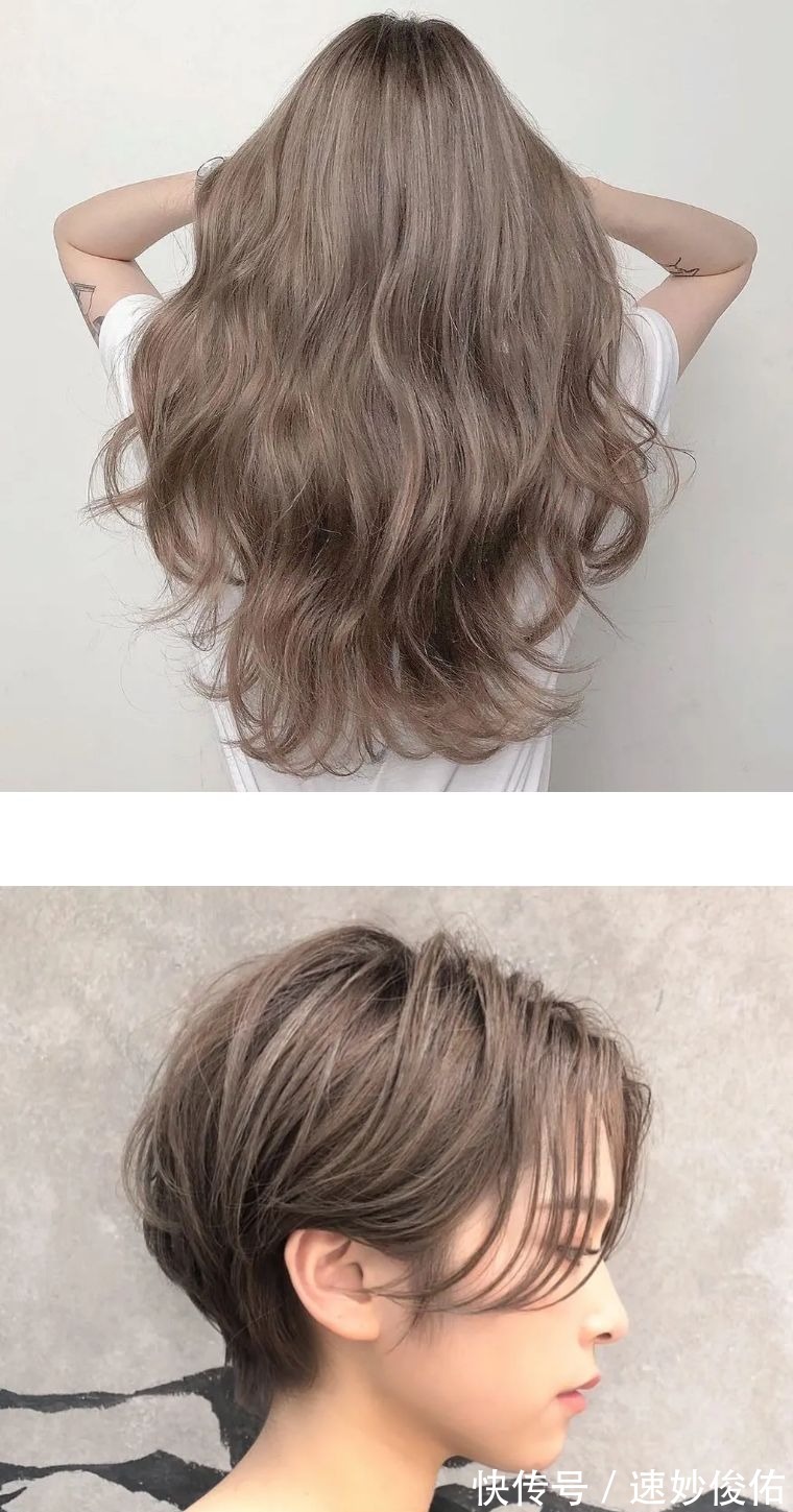 小姐姐|2021夏季热门发色,神仙显白的棕色系发色真的太好看了!