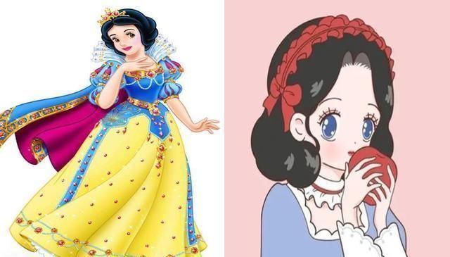 贝儿公主|当迪士尼公主变洛丽塔,花木兰清秀美丽,白雪公主俏皮可爱