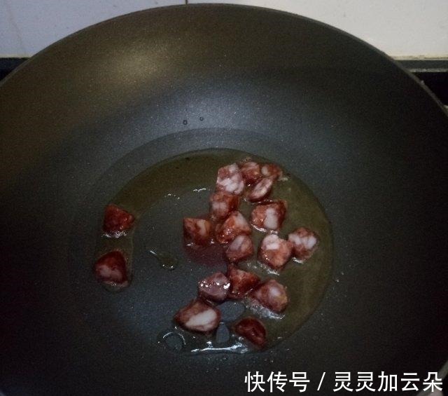 广式腊肠炒馒头！