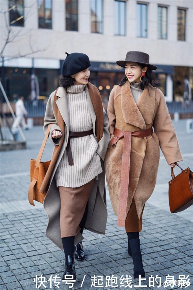 底裤|有品味的女人穿大衣很少配打底裤,太土!看三木妈妈你就知道了