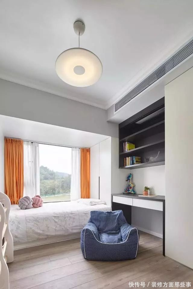 三居室|简洁、质朴的北欧三居室，银灰色与原木的搭配，效果也挺时尚