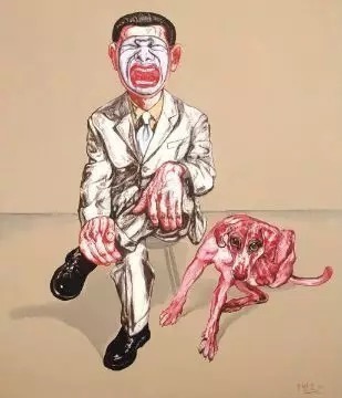 自由引导人民#他笔下画的刘德华不忍直视,丑成非洲土著,还卖1.4亿?有点厉害