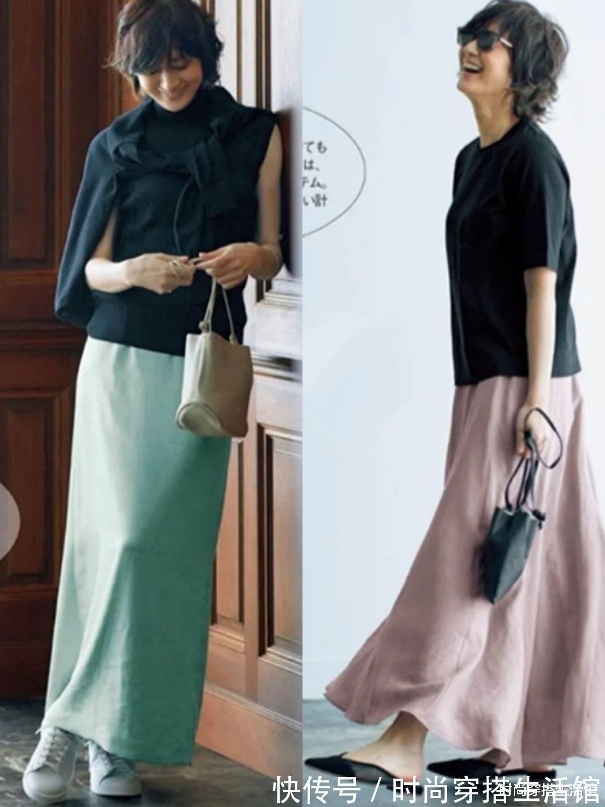 针织开衫|50岁左右的女人秋天怎么穿？这几个搭配技巧，不仅简单还很有气质