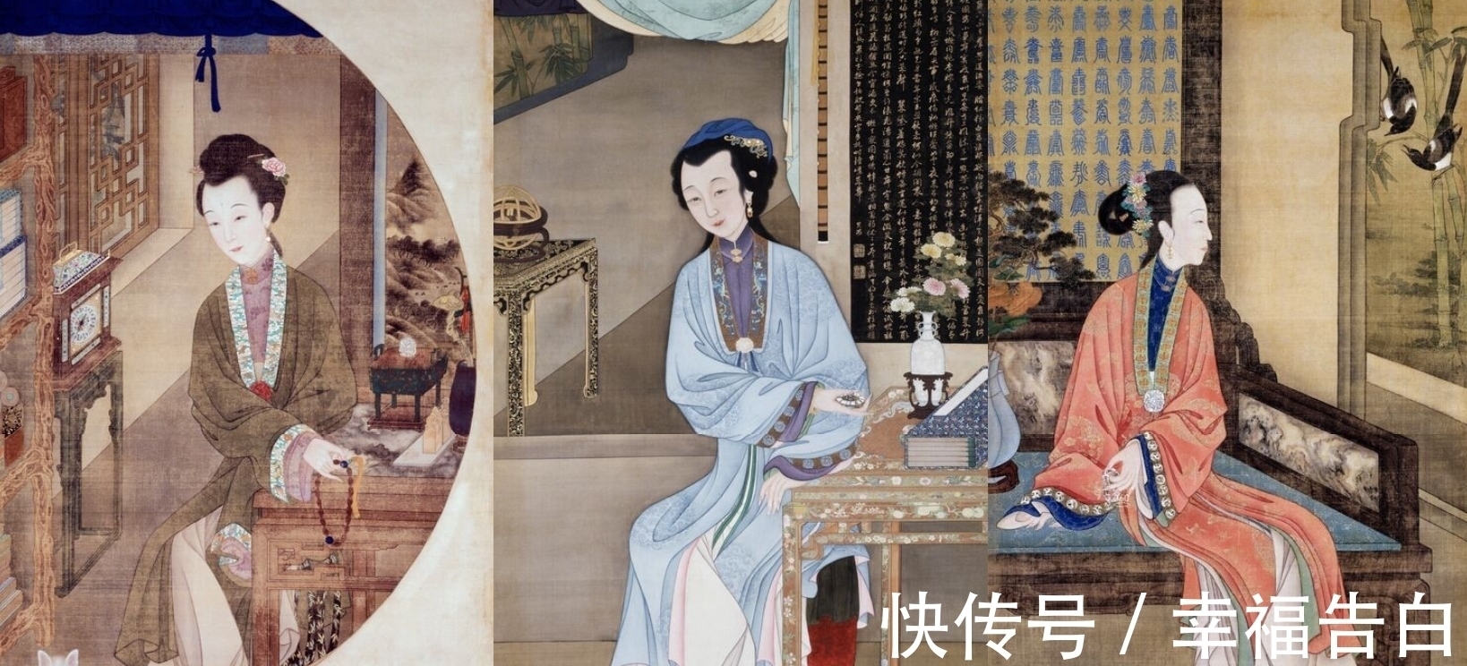 唐代#10幅画串起两千年的仕女画历史，哪一个时代的女子，让你眼前一亮