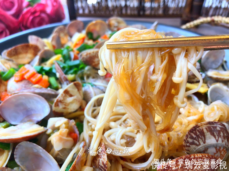 肉质|花蛤最好吃的做法,不焯水不爆炒,肉质鲜嫩还美味,超解馋