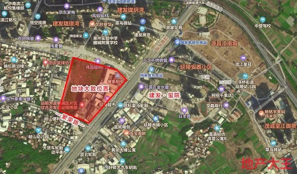鲤城|总投资约60亿!泉州江南约159亩商住地块规划公开!或建综合体!
