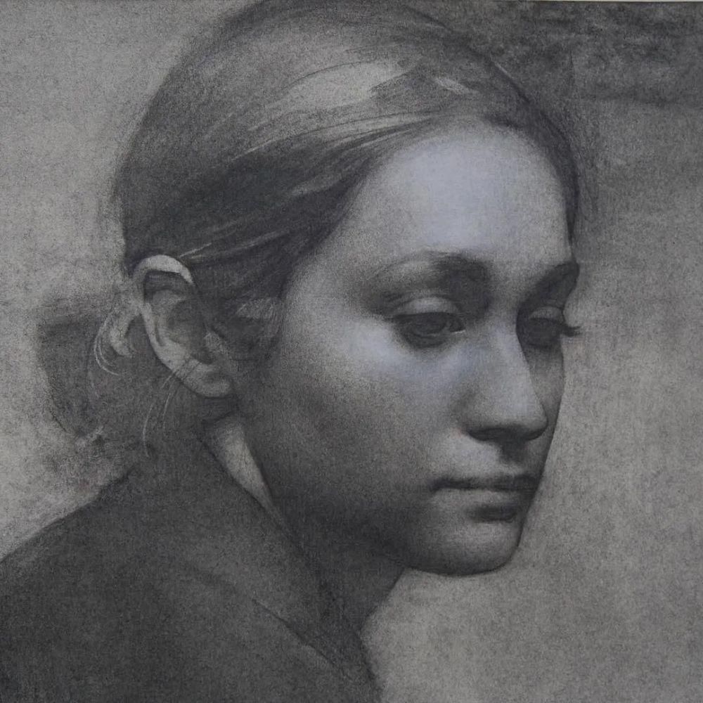 调子|很硬核，一张素描500万网友围观，绝美线条让你欲罢不能，看一百遍都不腻！