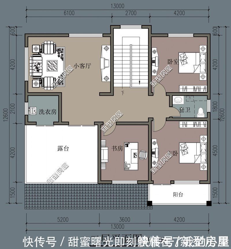 占地面积|30万的存款，能在农村建什么样的房子？这8套图纸看看你喜欢哪套
