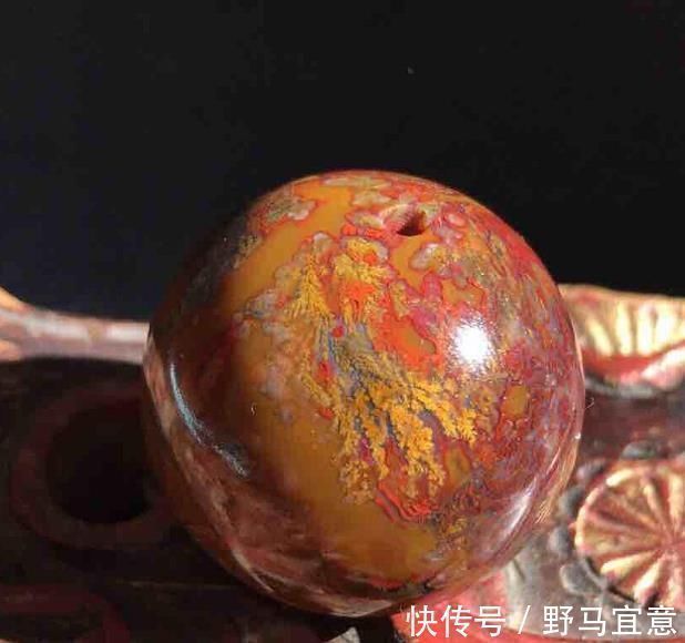 鸡爪纹#大自然的鬼斧神工造就独特的奇石，纯天然的艺术品，给网友欣赏下