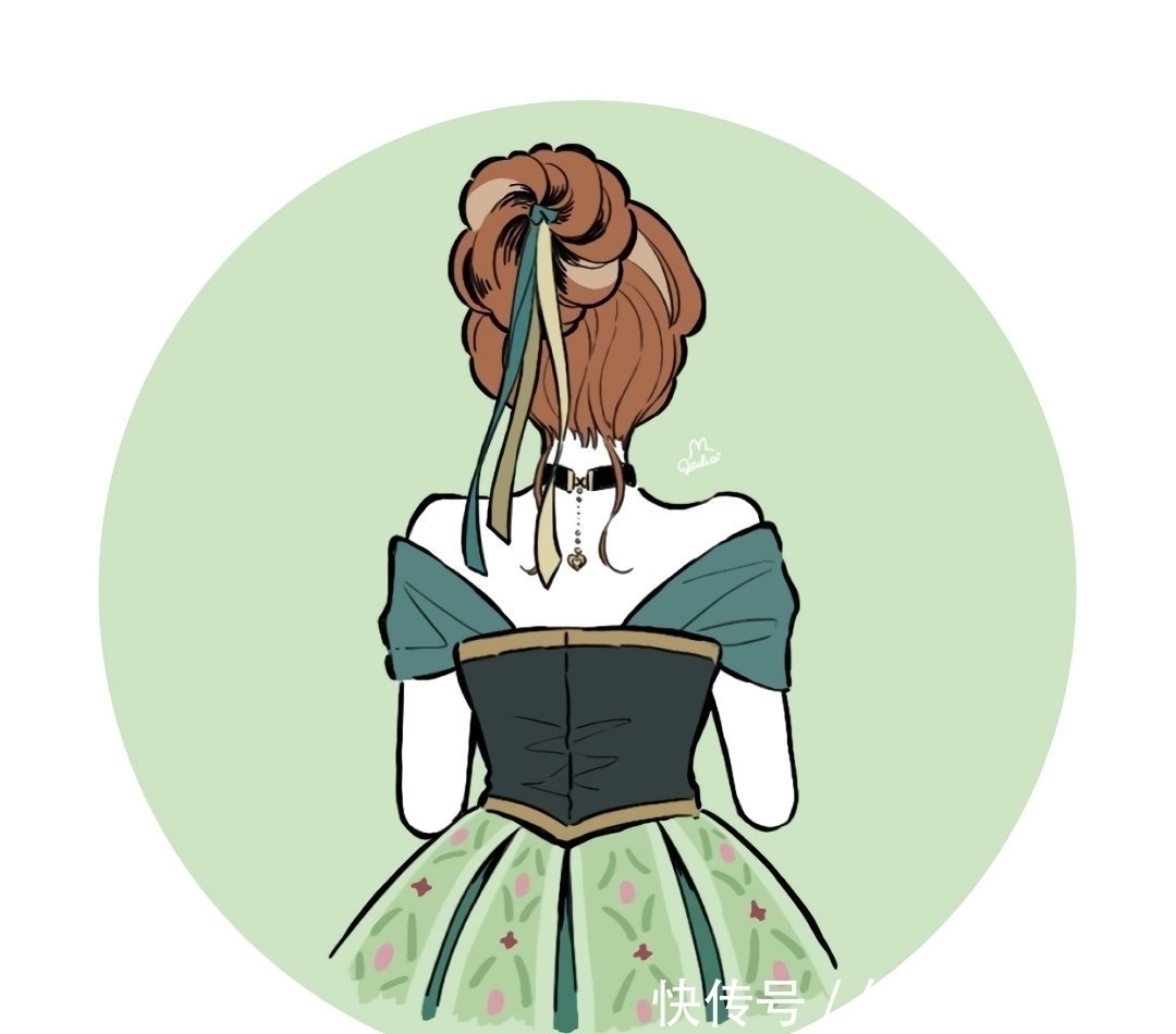 迪士尼公主&画师绘制迪士尼公主背影,靠发型分辨公主,你能猜对几个?