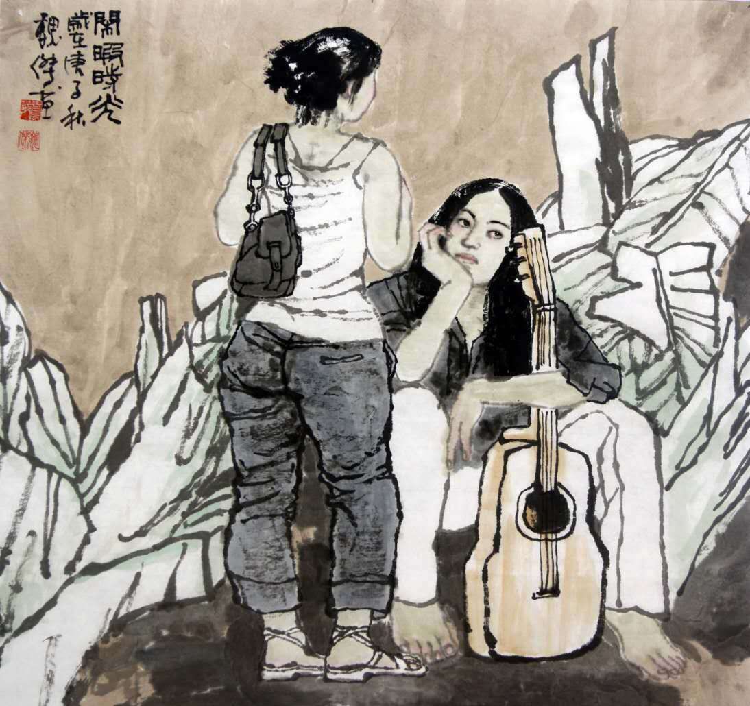 人物|国画家魏杰先生2020年秋最新中国画作品欣赏