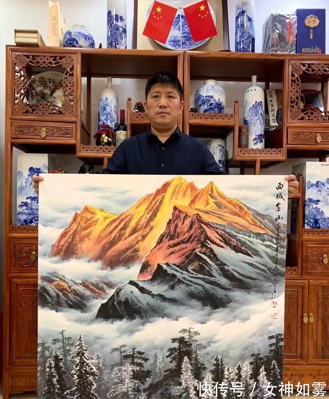 长城画派|王大为:当代最具收藏潜力的长城画派画家