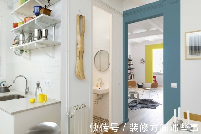 蒸煮类|88平二居室进行跳色处理,明亮又不失活泼,简约大方