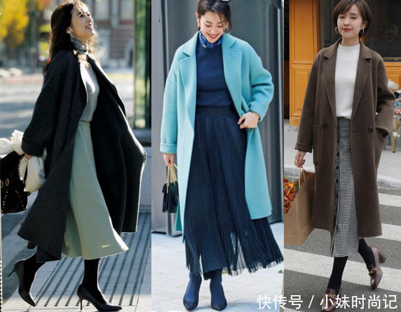 风度|又美又温柔! 美女模特的“半身裙”穿搭: 兼具温度与风度、漂亮!