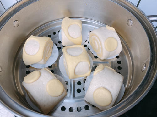  面团|南瓜花样馒头，只要一次发酵省时省力，香甜有嚼劲，比买的还好吃