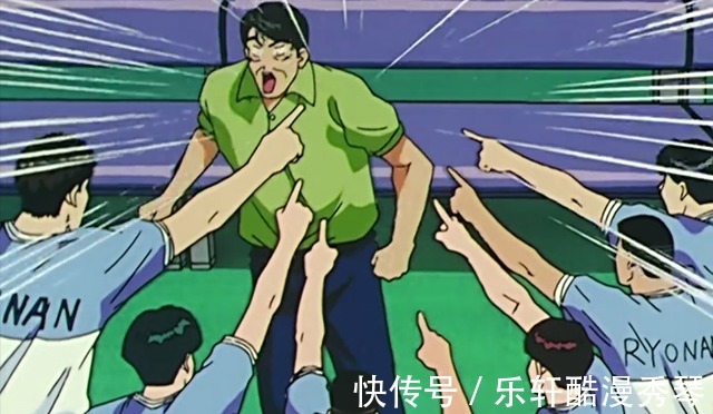灌篮高手|灌篮高手他是sd中最逗逼的教练,让池上无限单打,堪称神招儿