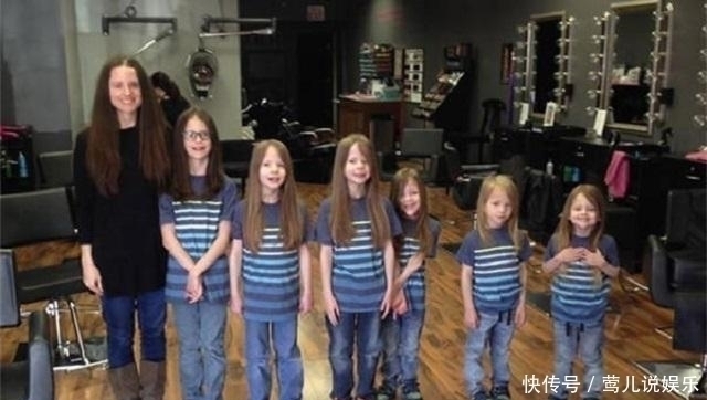 strong3|宝妈生下6男1女7个娃,7个孩子却都留长发,了解原因后很敬佩
