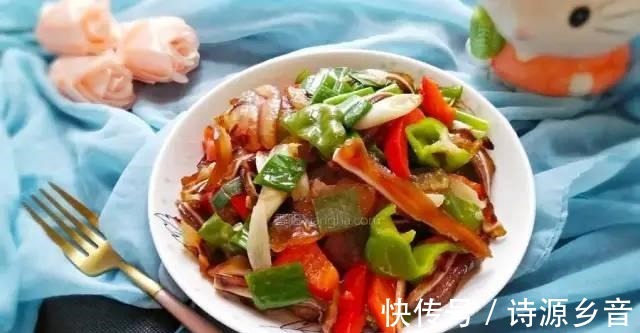 猪耳朵|猪身上这肉柔韧又脆富含胶质,先卤后炒味道鲜香,美容开胃棒极了!