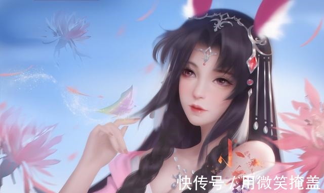 嫦娥|斗罗大陆嫦娥版小舞好惊艳,两根长辫子衬托仙气,白衣装也很绝!