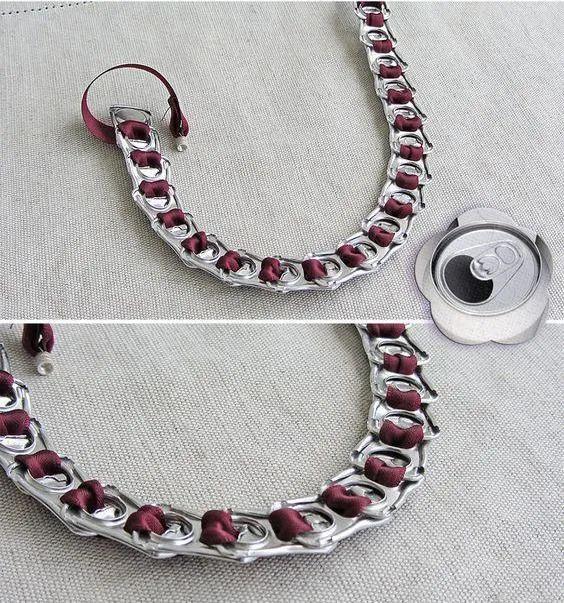 易拉罐喝完别扔,把环收集,简单的改一改,可做出很多妙用作品