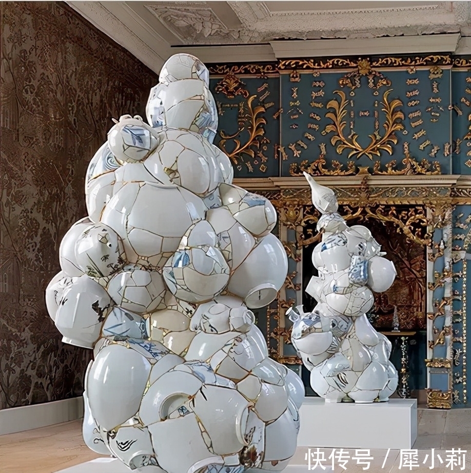 雕塑@“丁达尔效应”的雕塑,那是光照进来的地方