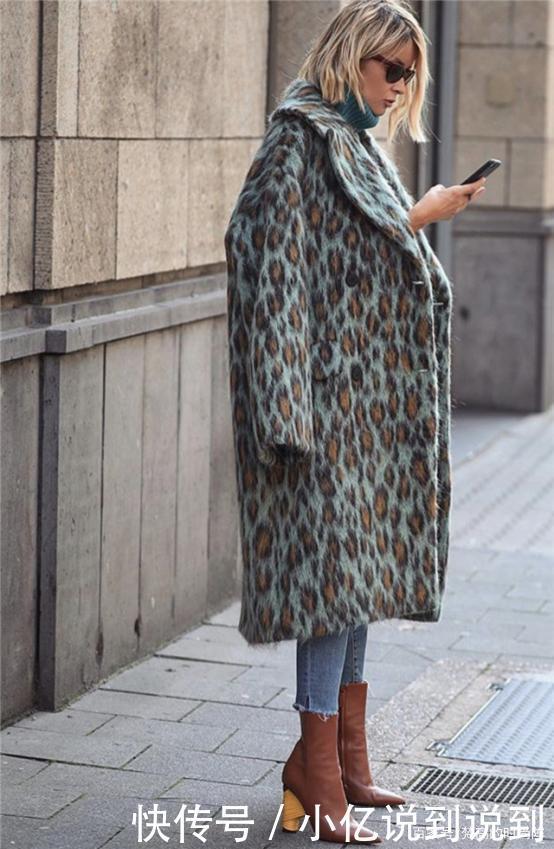 毛衣+裙装、大衣+踝靴才是今冬流行趋势,优雅高级,谁穿都好看