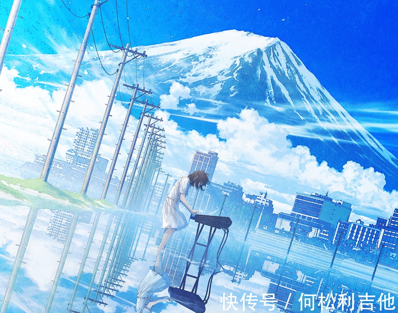 日本|日本插画师笔下的绝美意境,未来一年的壁纸有着落了!