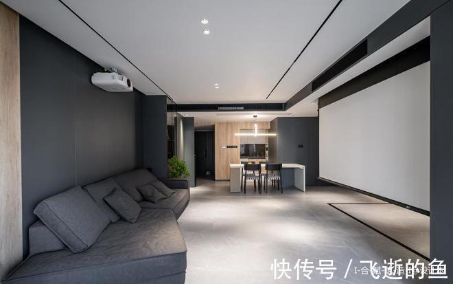 空间|153㎡黑色原木系