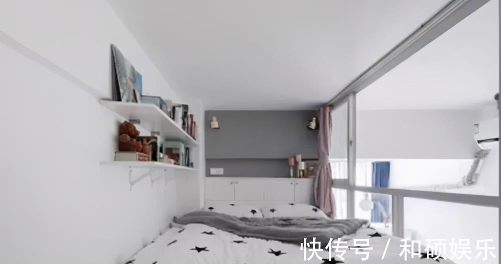 空间利用|34㎡装出两室一厅,竟然还有衣帽间,这才是真正将空间用到极致