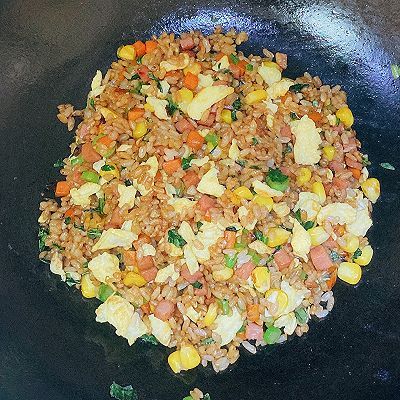 糙米|杂粮酱油炒饭