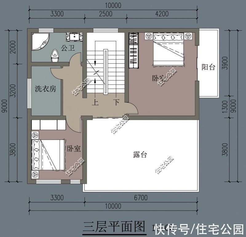 阳台|农村建房想要节约预算?小宅教你这样设计,施工难度不高还好看