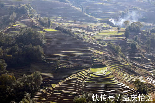 景观台|元阳坝达梯田景区，最佳日落观景点，可惜运气差了一点点