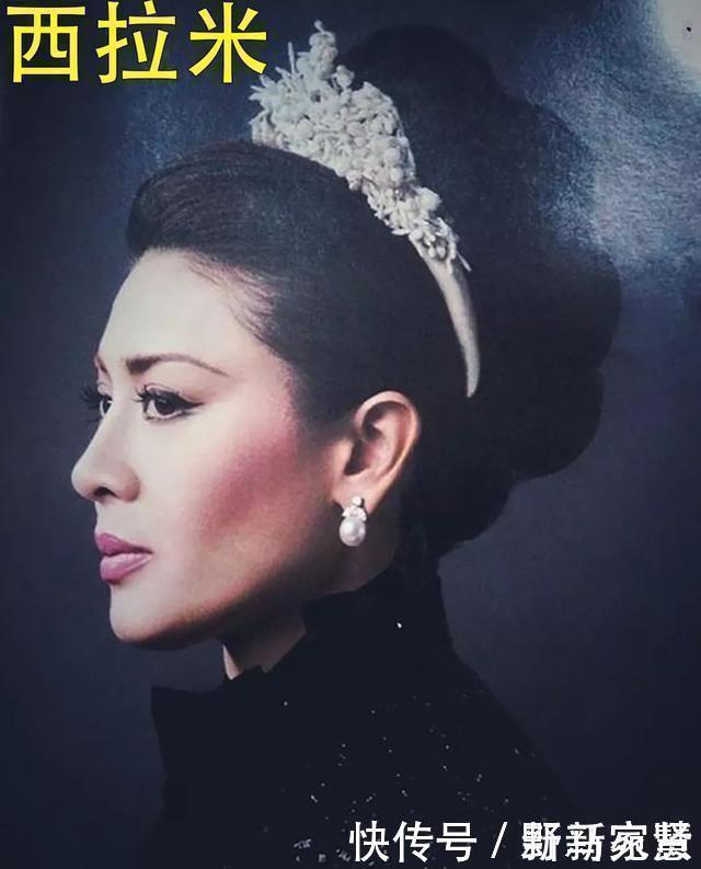 皇冠 西拉米学婆婆将“胸针”戴头上,露半边香肩,竟比玛蒂尔德更惊艳