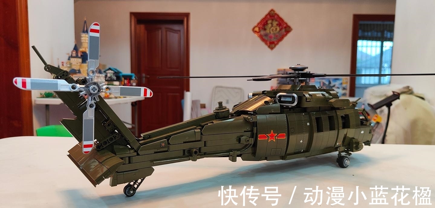 机身|60cm长,1880片零件,这架会动的直-20好不好玩呢