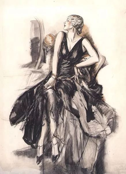 上流社会@美国最伟大的插画家,记录了上流社会的男男女女纸醉金迷的情景