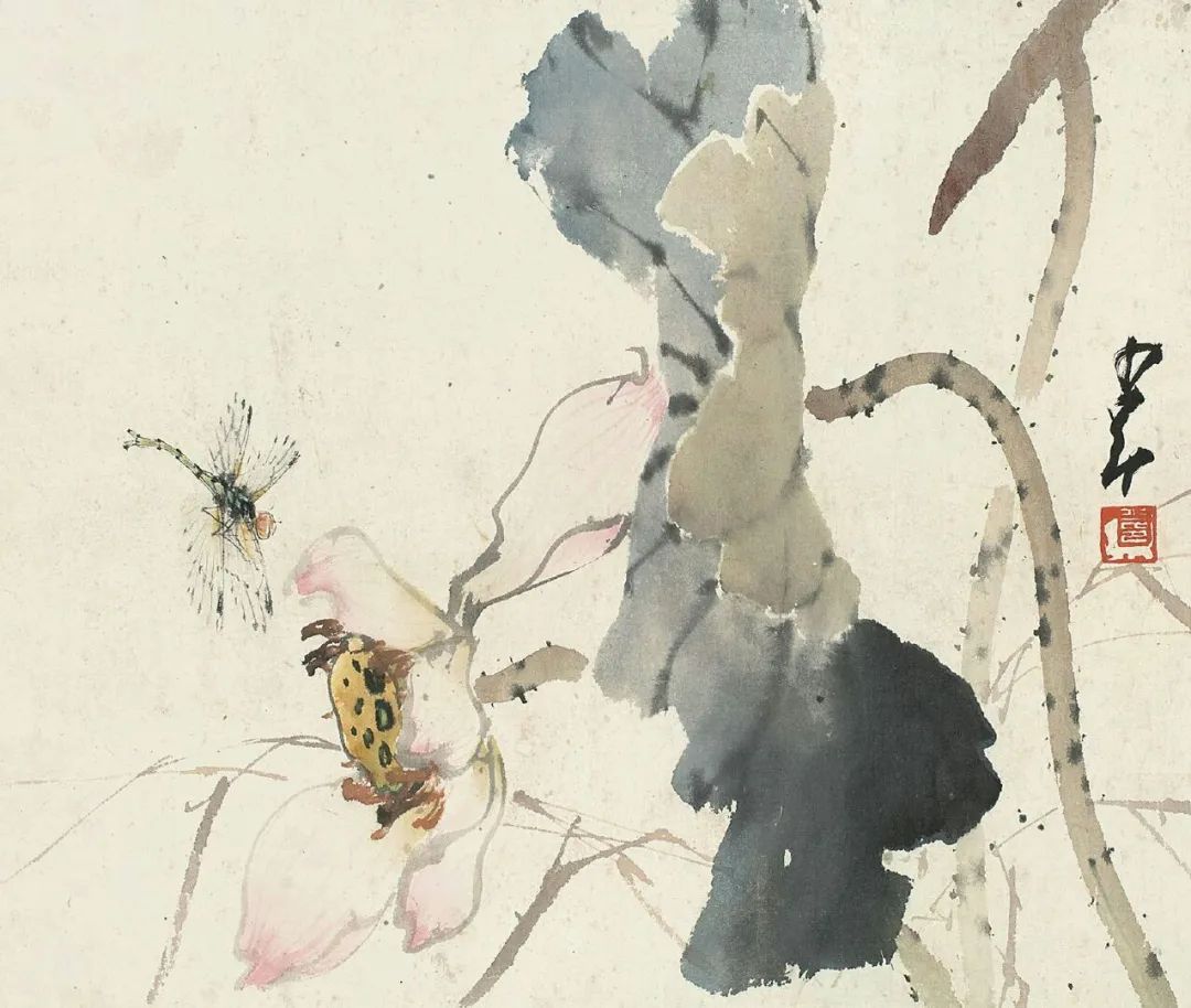 岭南画派|秋日荷塘，惊艳了你的视觉