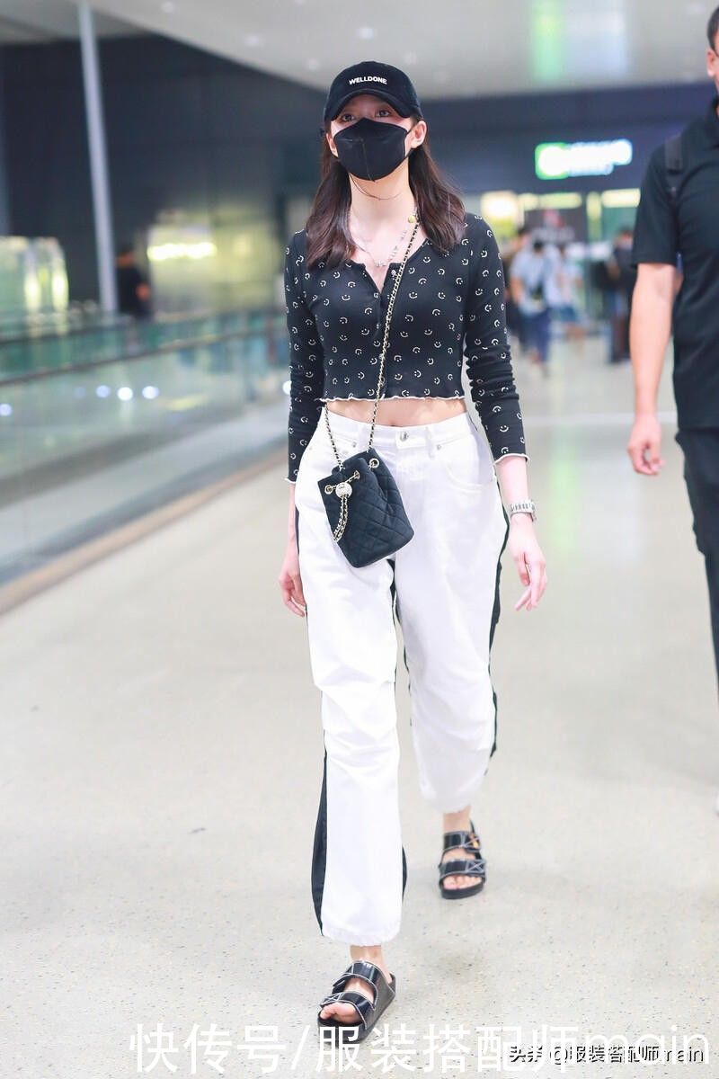 3套“上短下长”的穿搭造型，小个子可以直接照搬