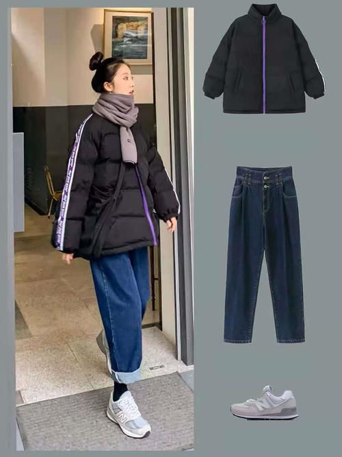  厚重|棉服厚重不代表臃肿，也有可能是酷的，看小个子怎么逆袭？