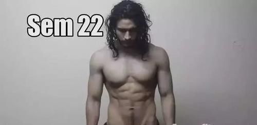 记录照|8个月，这个小伙用35张记录照告诉你，健身能带给身材多大改变