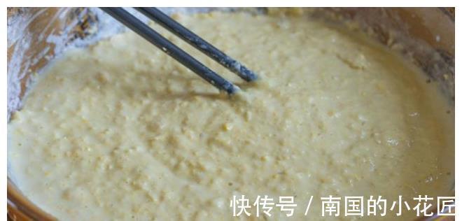 面糊|降温了,玉米别再蒸发糕了,教你一个简单做法,比面包还好吃