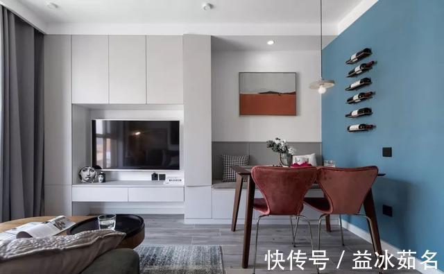 收纳|52平小户型,改造成了两居室,外加一个衣帽间,有格调!