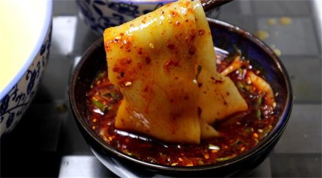 陕西特色小吃蘸水面,手把手教你在家做,学会都可以开店了