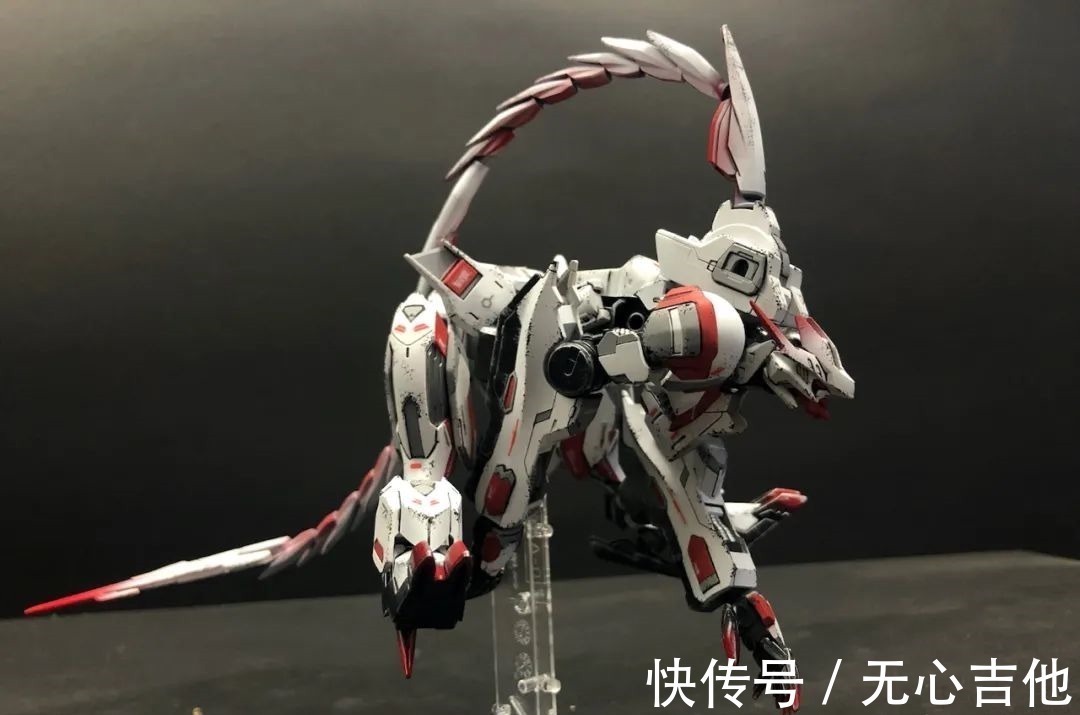 重涂|模式转换!暗码!THE BEAST!巴巴托斯天狼座帝王形态重涂改造