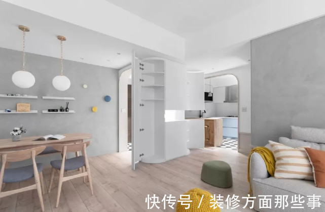收纳|107平对空间做减法,去除不必要的摆设,整个居住更舒心