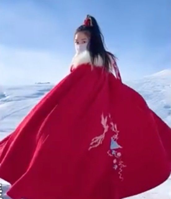 参与率 穿汉服滑雪的小姐姐火到海外！“冰雪功夫”厉害了