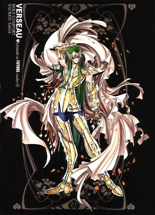 模玩控:帅气12黄金《圣斗士星矢》同人插画,大家还认得他们是谁吗?