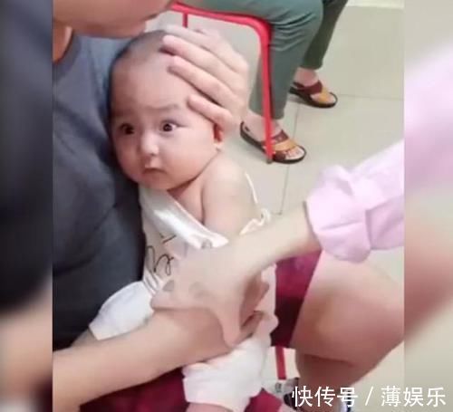 针头|儿科医院里,“戏精宝宝”打针时的表情火了,网友:都怪前奏太长