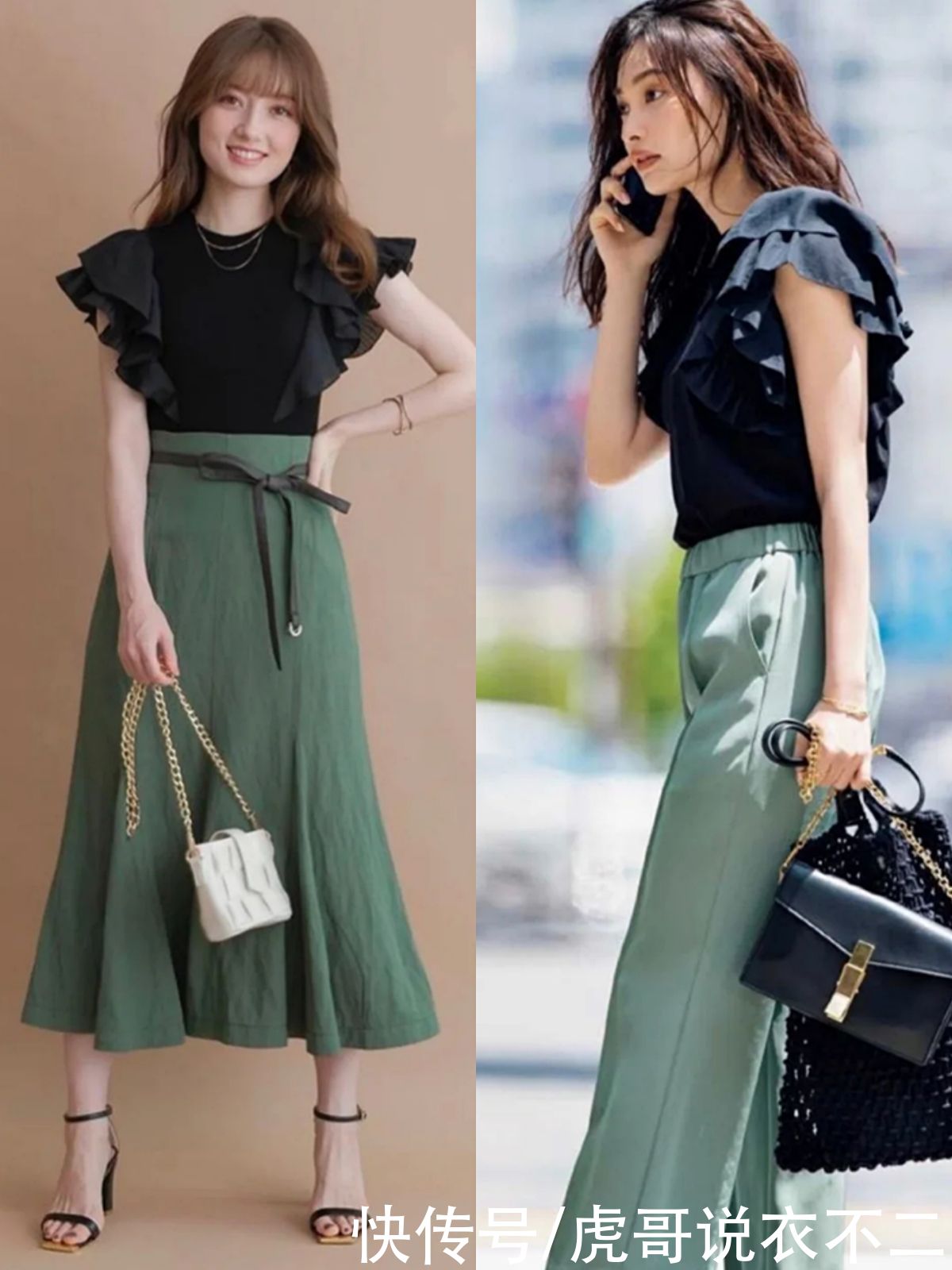 色系|超适合夏季的日系配色，简洁耐看又优雅，出街通勤照着穿气质爆表