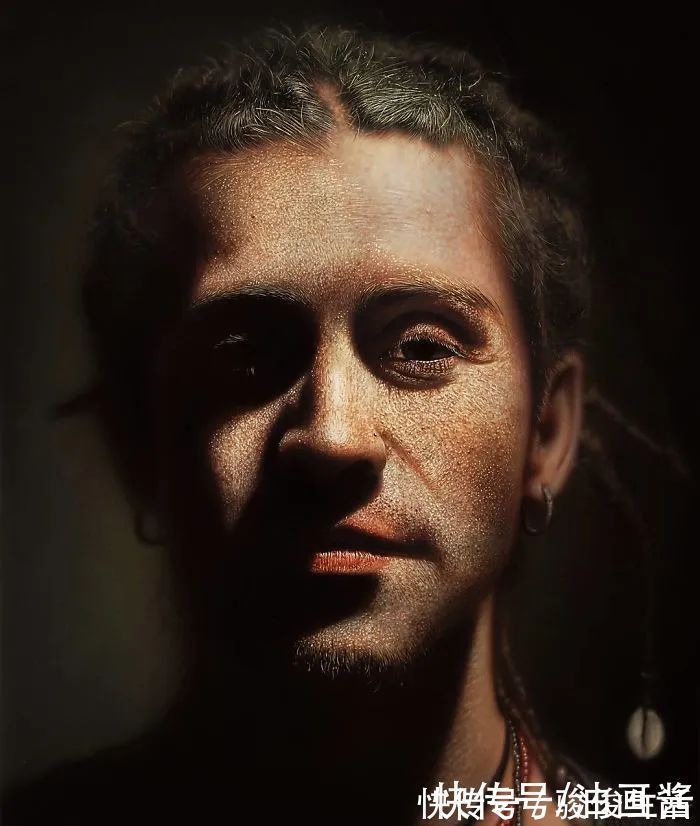 狂人@自称“狂人”的画家,画出极度写实的作品,照相机都被比下去了